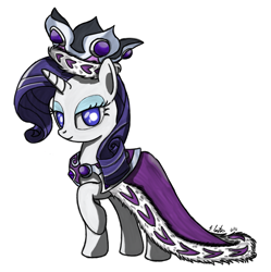 Size: 1500x1504 | Tagged: safe, artist:bigshot232, princess platinum, rarity, pony, unicorn, royalty, solo