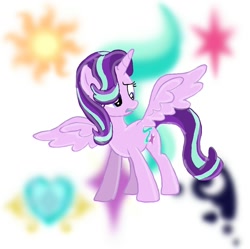 Size: 1024x1020 | Tagged: safe, artist:twilightsparkle537, starlight glimmer, alicorn, alicornified, race swap, solo, starlicorn, xk-class end-of-the-world scenario