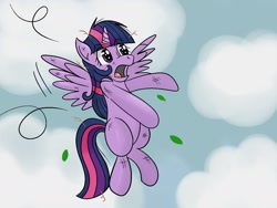 Size: 1536x1152 | Tagged: safe, artist:shinkuma, derpibooru import, twilight sparkle, twilight sparkle (alicorn), alicorn, pony, flying