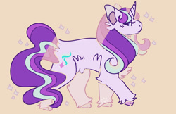 Size: 1360x879 | Tagged: safe, artist:beanieprince, starlight glimmer, pony, unicorn, fluffy, solo