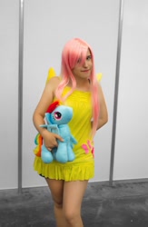 Size: 668x1024 | Tagged: safe, fluttershy, human, cosplay, irl, irl human, photo, solo