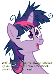 Size: 1000x1339 | Tagged: safe, derpibooru import, twilight sparkle, derp, faic, insane pony thread, insanity, king of the hill, solo, tumblr, twilight snapple