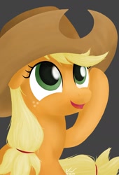 Size: 1280x1880 | Tagged: safe, artist:symbianl, applejack, earth pony, pony, female, filly, mare, solo