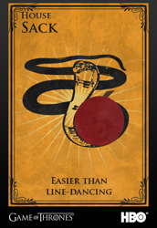 Size: 500x728 | Tagged: safe, artist:williondollars, part of a set, friendship is witchcraft, applesack, game of thrones, not a rattlesnake, poster