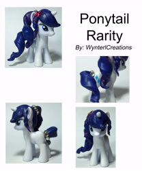 Size: 7087x8504 | Tagged: safe, artist:wyntercreations, rarity, pony, unicorn, absurd resolution, brushable, custom, toy