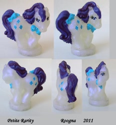 Size: 1350x1450 | Tagged: safe, artist:roogna, rarity, pony, unicorn, g1, custom, french