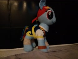 Size: 4128x3096 | Tagged: safe, derpibooru import, rainbow dash, my little pony: the movie, irl, merchandise, official, photo, pirate, pirate rainbow dash, plushie, solo