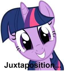 Size: 533x585 | Tagged: safe, derpibooru import, twilight sparkle, arial, exploitable meme, fail, juxtaposition, juxtaposition fail, meme, solo