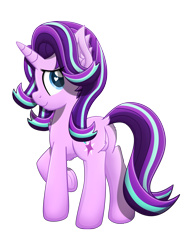 Size: 3335x4529 | Tagged: safe, artist:sol-r, starlight glimmer, pony, unicorn, ear fluff, heart eyes, plot, simple background, smiling, solo, transparent background, vector, wingding eyes