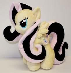 Size: 990x1012 | Tagged: safe, artist:tilastrinity, fluttershy, emoshy, irl, photo, plushie, solo