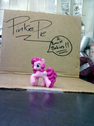 Size: 960x1280 | Tagged: safe, pinkie pie, pony, blind bag, irl, photo, toy