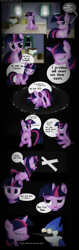 Size: 1062x3373 | Tagged: safe, artist:missytheunicorn, derpibooru import, twilight sparkle, comic, crossover, mordecai, regular show