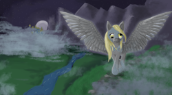 Size: 4500x2500 | Tagged: safe, artist:hawkheart11, derpy hooves, pegasus, pony, female, mare, solo