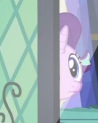 Size: 837x1051 | Tagged: safe, screencap, starlight glimmer, pony, unicorn, to where and back again, cropped, door, female, mare, solo, soon, twilight's castle