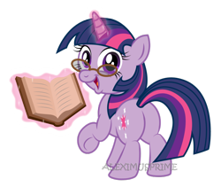 Size: 900x758 | Tagged: safe, artist:aleximusprime, derpibooru import, twilight sparkle, glasses, plot, simple background, transparent background