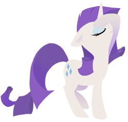 Size: 1095x1042 | Tagged: safe, artist:precosiouschild, rarity, pony, unicorn, female, horn, mare, solo, white coat