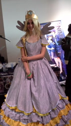 Size: 1080x1920 | Tagged: safe, derpy hooves, human, cosplay, irl, irl human, photo, princess derpy, solo