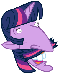 Size: 4009x5000 | Tagged: safe, artist:missingdatapony, derpibooru import, twilight sparkle, absurd resolution, meme, nigel thornberry, simple background, smashing (meme), transparent background, vector