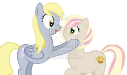 Size: 900x537 | Tagged: safe, artist:candy-muffin, derpy hooves, oc, pegasus, pony, female, mare, watermark