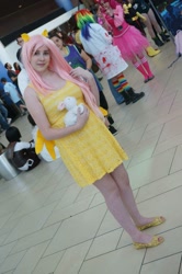 Size: 681x1024 | Tagged: safe, artist:lochlan o'neil, fluttershy, human, cosplay, irl, irl human, photo