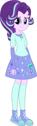 Size: 1494x5111 | Tagged: safe, artist:osipush, starlight glimmer, equestria girls, clothes, converse, female, fingerless gloves, gloves, kneesocks, shoes, simple background, skirt, socks, solo, transparent background, vector