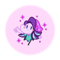 Size: 300x300 | Tagged: safe, artist:hp_happening, starlight glimmer, human, equestria girls, beanie, chibi, clothes, hat, solo