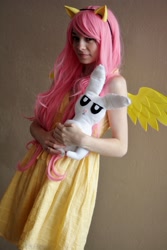 Size: 1880x2816 | Tagged: safe, artist:irisraydiant, fluttershy, human, cosplay, irl, irl human, photo, solo