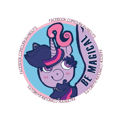 Size: 701x701 | Tagged: safe, artist:weepysheep, derpibooru import, part of a set, twilight sparkle, twilight sparkle (alicorn), alicorn, pony, button, magic, simple background, smiling, solo, transparent background