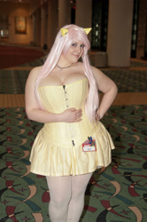 Size: 2848x4288 | Tagged: safe, fluttershy, human, cosplay, curvy, irl, irl human, photo, solo