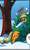 Size: 147x241 | Tagged: safe, applejack, earth pony, pony, spoiler:comic, blonde mane, female, mare, orange coat, plot, solo