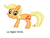 Size: 802x610 | Tagged: artist needed, safe, applejack, earth pony, pony, comic sans, le, simple background, solo, stylistic suck, text, tumblr