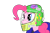 Size: 1095x730 | Tagged: safe, artist:xxfatpigxx, gummy, pinkie pie, earth pony, pony, goalie, hockey, nhl, solo, sports