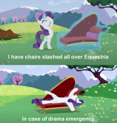 Size: 464x487 | Tagged: safe, screencap, rarity, pony, unicorn, lesson zero, emergency, fainting couch, marshmelodrama