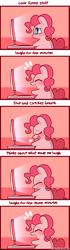 Size: 910x3250 | Tagged: safe, artist:php56, pinkie pie, earth pony, pony, bipedal, chibi, comic, computer, female, laughing, mare