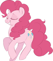 Size: 1182x1374 | Tagged: safe, artist:maim, pinkie pie, earth pony, pony, eyes closed, female, mare, solo