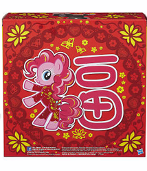 Size: 276x322 | Tagged: safe, pinkie pie, earth pony, pony, chinese, chinese new year, merchandise, official, package, solo, upside down, year of the horse