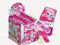 Size: 776x577 | Tagged: safe, derpibooru import, pinkie pie, rainbow dash, earth pony, pegasus, pony, candy, merchandise, official