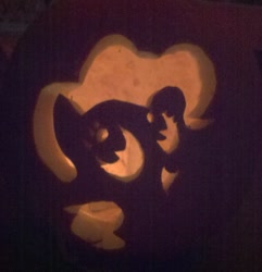 Size: 900x933 | Tagged: safe, artist:homfrog, pinkie pie, earth pony, pony, halloween, holiday, jack-o-lantern, pumpkin, solo