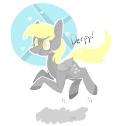 Size: 1024x1058 | Tagged: safe, artist:jellybeanbullet, derpy hooves, pegasus, pony, female, mare, solo