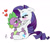 Size: 1200x1034 | Tagged: safe, artist:pia-sama, rarity, spike, dragon, pony, unicorn, female, heart, hug from behind, kissing, male, shipping, sparity, spikelove, straight