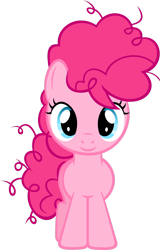 Size: 890x1387 | Tagged: safe, artist:zacatron94, pinkie pie, earth pony, pony, filly, simple background, solo, transparent background, vector