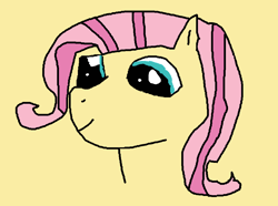 Size: 990x738 | Tagged: safe, artist:7uprulez, fluttershy, pegasus, pony, female, head, mare, solo