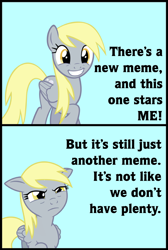 Size: 600x892 | Tagged: safe, derpy hooves, pegasus, pony, disappointed derpy meme, exploitable meme, female, mare, meme