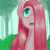 Size: 500x500 | Tagged: safe, artist:muffychan83, pinkie pie, earth pony, pony, crying, forest, pinkamena diane pie, sad, solo