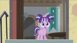 Size: 1280x720 | Tagged: safe, screencap, starlight glimmer, pony, unicorn, the cutie re-mark, female, filly, solo