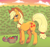 Size: 908x860 | Tagged: safe, artist:raponee, applejack, earth pony, pony, apple, orchard, solo