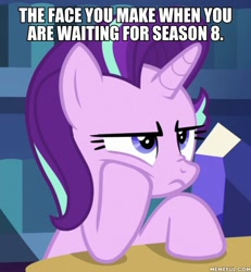 Size: 600x648 | Tagged: safe, edit, edited screencap, screencap, starlight glimmer, pony, unicorn, uncommon bond, image macro, meme, tfw