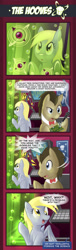 Size: 780x2574 | Tagged: safe, artist:ciberman001, derpy hooves, doctor whooves, pegasus, pony, comic, derp, female, mare, origins, underp