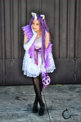 Size: 1366x2048 | Tagged: safe, artist:fukitsuline, rarity, human, cosplay, irl, irl human, photo, solo