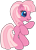 Size: 258x358 | Tagged: safe, artist:colossalstinker, pinkie pie, toola roola, earth pony, pony, g3.5, fusion, recolor, solo